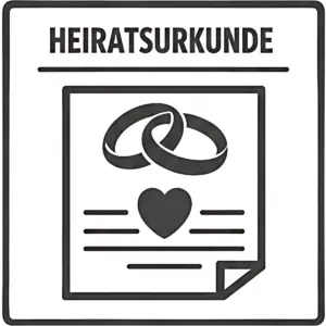 Heiratsurkunde